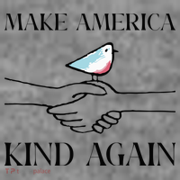 Make America Kind Again Toddler Hoodie thumb 2