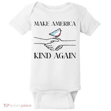 Make America Kind Again Baby Bodysuit