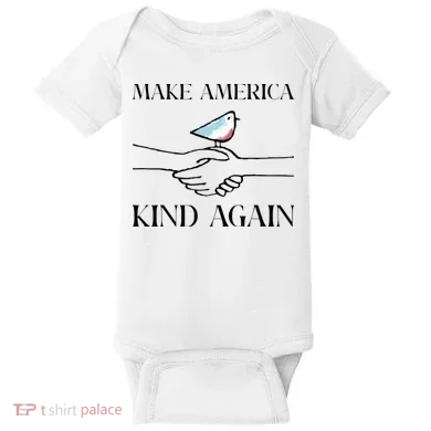 Make America Kind Again Baby Bodysuit
