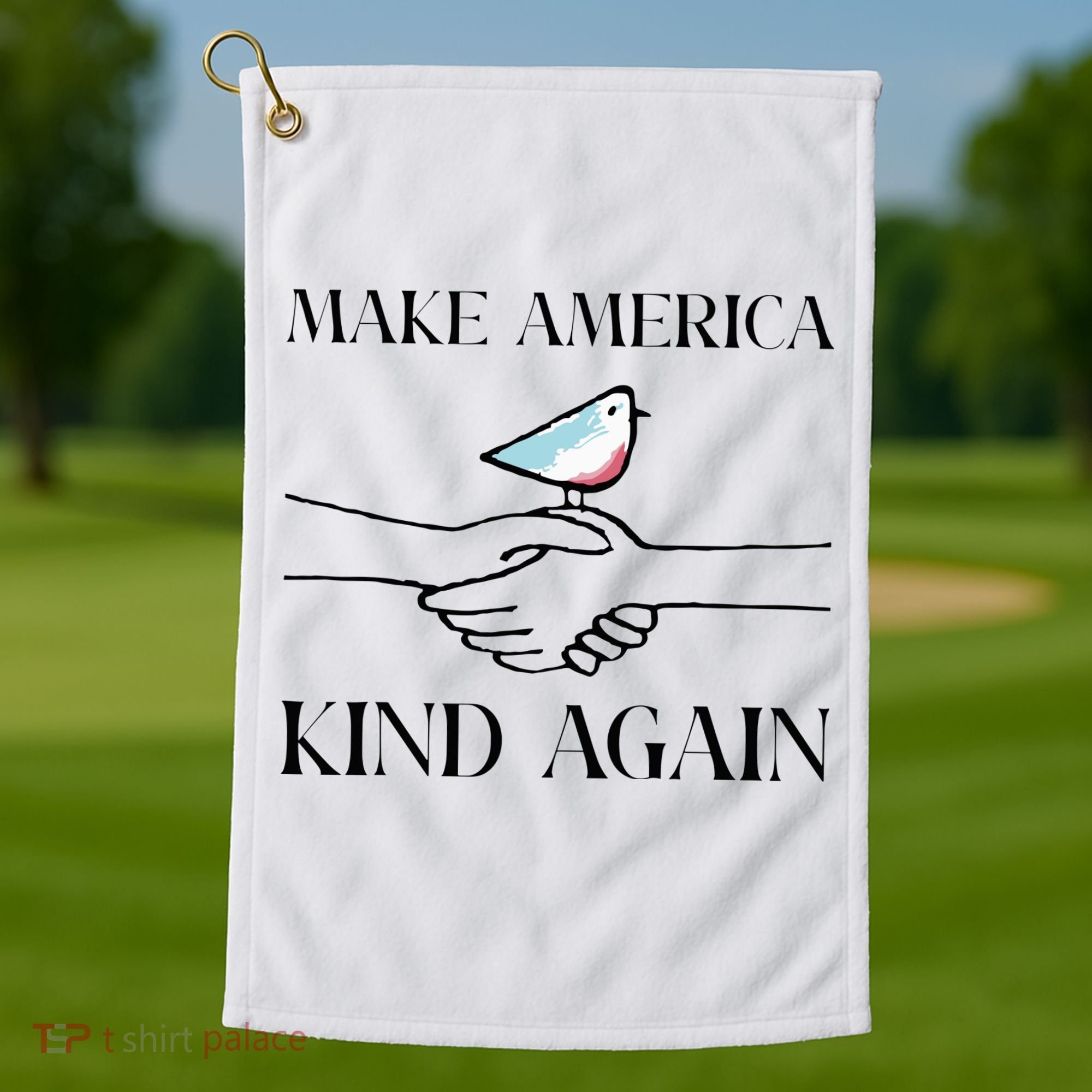 Make America Kind Again Golf Towel