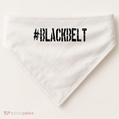 Martial Arts Karate Black Belt USA-Made Doggie Bandana