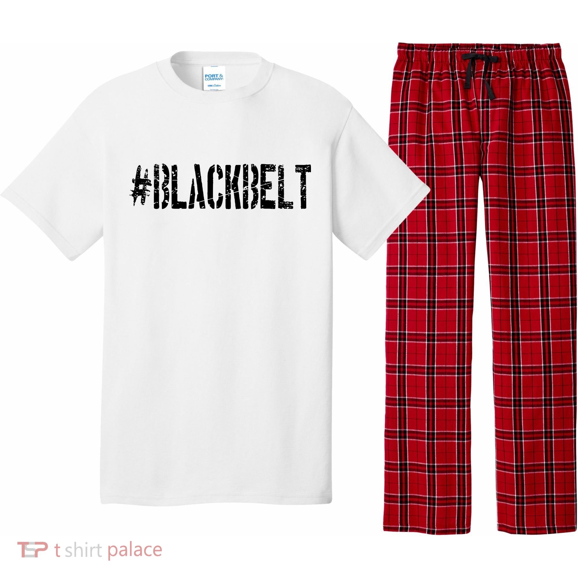 Martial Arts Karate Black Belt Pajama Set
