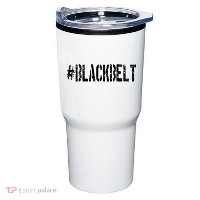 Martial Arts Karate Black Belt Tumbler