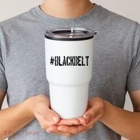 Martial Arts Karate Black Belt Tumbler thumb 2