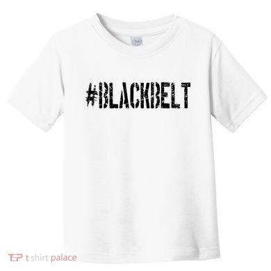 Martial Arts Karate Black Belt Toddler T-Shirt