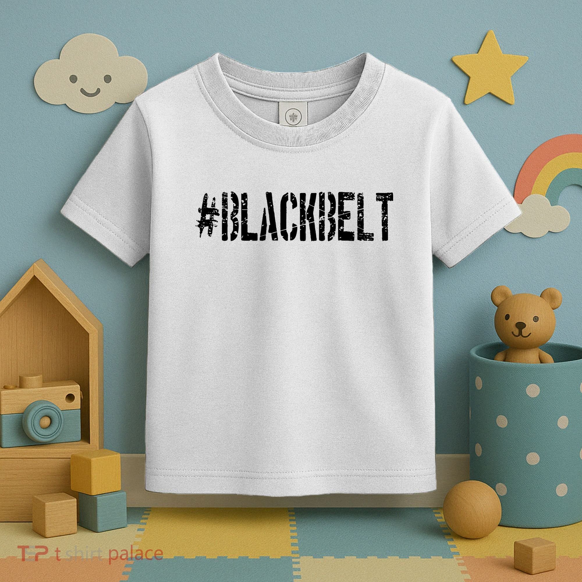 Martial Arts Karate Black Belt Toddler T-Shirt