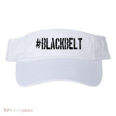 Martial Arts Karate Black Belt Visor