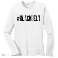 Martial Arts Karate Black Belt Women's Long Sleeve Shirt thumb 0