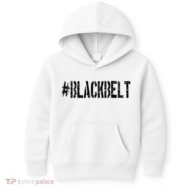 Martial Arts Karate Black Belt Kids Hoodie