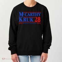 Mccarthy And Kruk 24 Best Broadcast Team In Baseball Women's Sweatshirt thumb 0