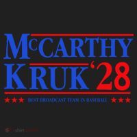 Mccarthy And Kruk 24 Best Broadcast Team In Baseball Women's Sweatshirt thumb 2