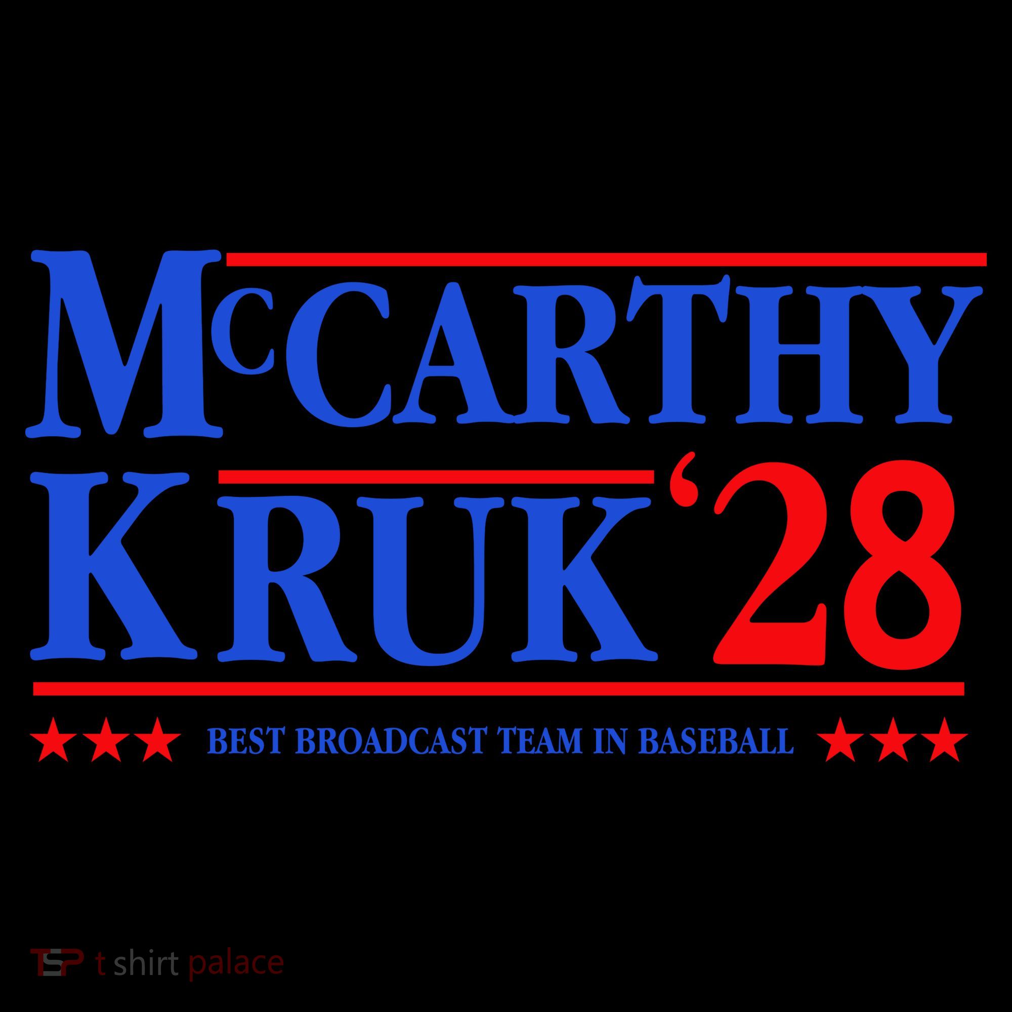 Mccarthy And Kruk 24 Best Broadcast Team In Baseball Toddler Hoodie