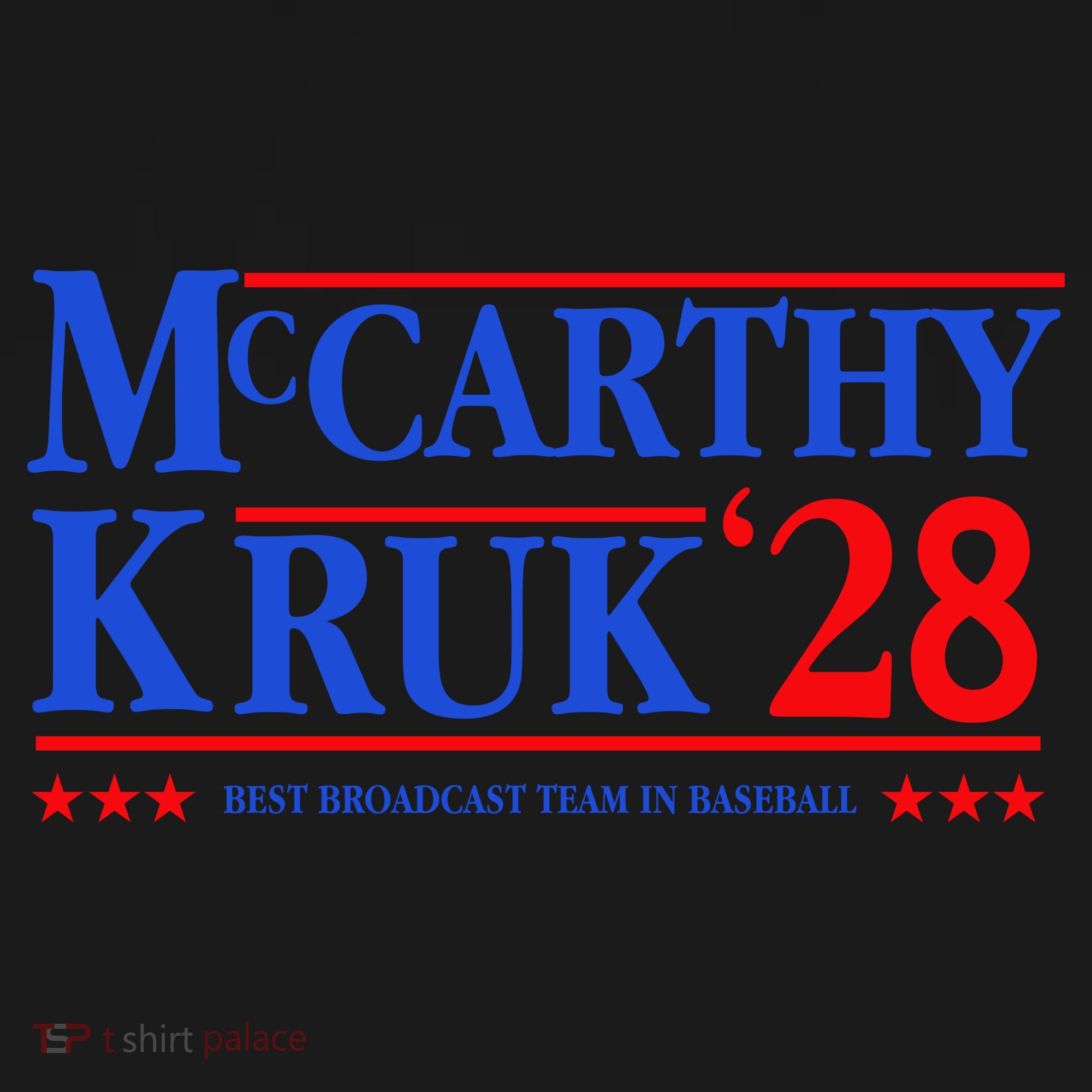Mccarthy And Kruk 24 Best Broadcast Team In Baseball Tote Bag