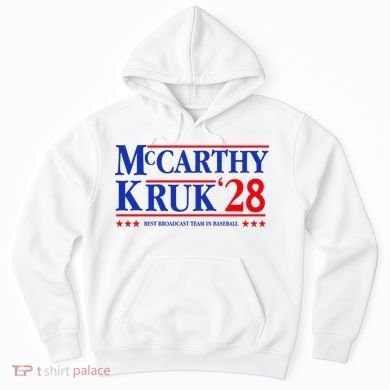 Mccarthy And Kruk 24 Best Broadcast Team In Baseball Hoodie