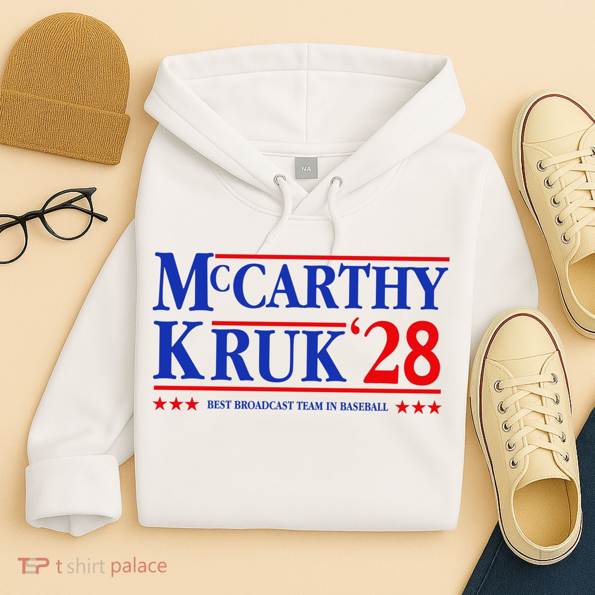 Mccarthy And Kruk 24 Best Broadcast Team In Baseball Hoodie