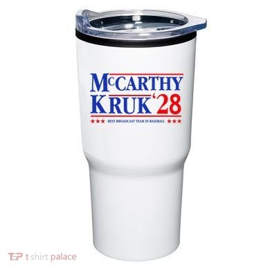 Mccarthy And Kruk 24 Best Broadcast Team In Baseball Tumbler