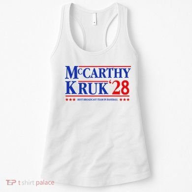 Mccarthy And Kruk 24 Best Broadcast Team In Baseball Women's Tank Top