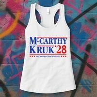 Mccarthy And Kruk 24 Best Broadcast Team In Baseball Women's Tank Top thumb 3