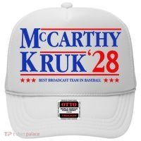 Mccarthy And Kruk 24 Best Broadcast Team In Baseball Hat thumb 0