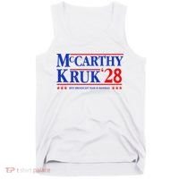 Mccarthy And Kruk 24 Best Broadcast Team In Baseball Tank Top thumb 0