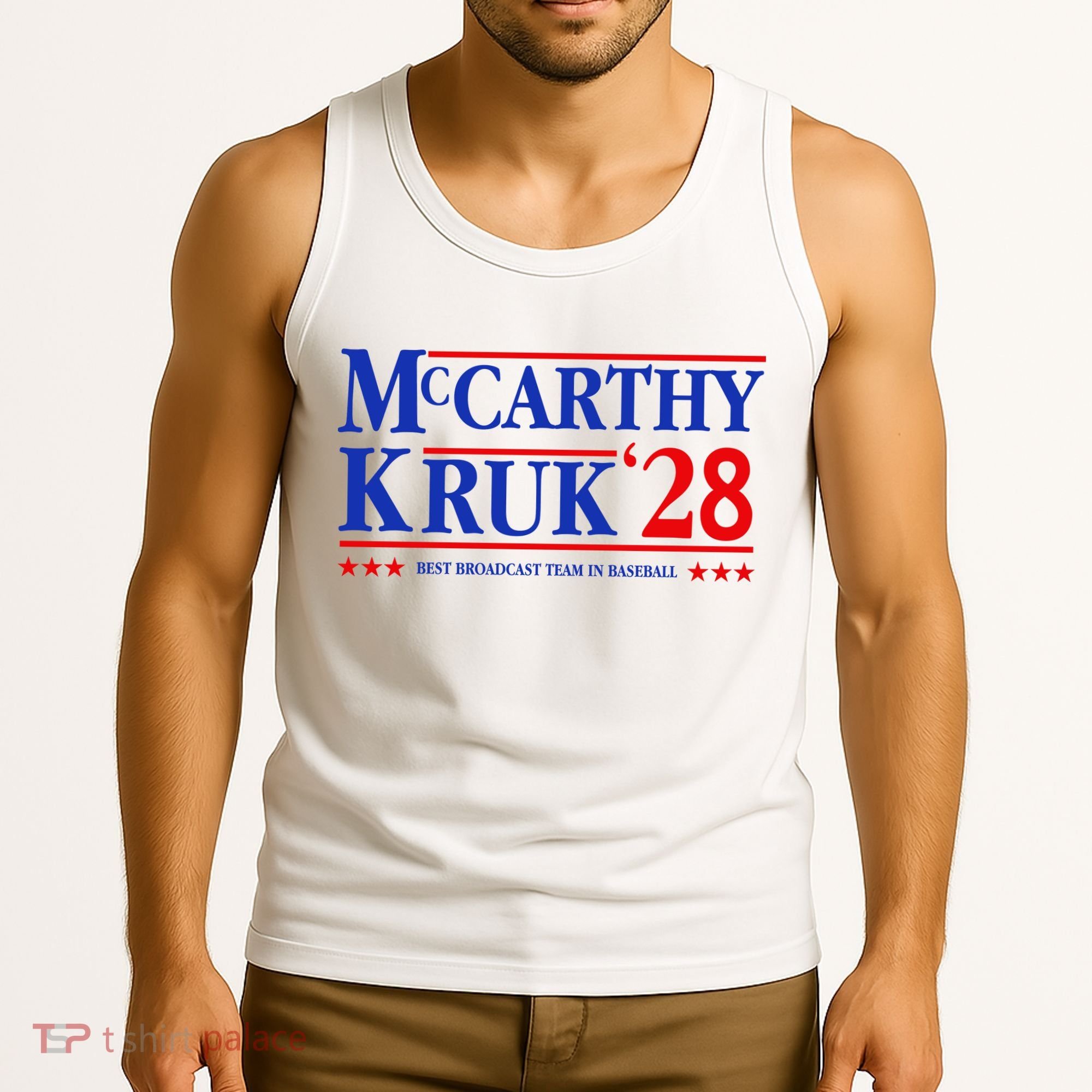 Mccarthy And Kruk 24 Best Broadcast Team In Baseball Tank Top