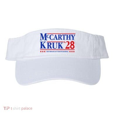 Mccarthy And Kruk 24 Best Broadcast Team In Baseball Visor