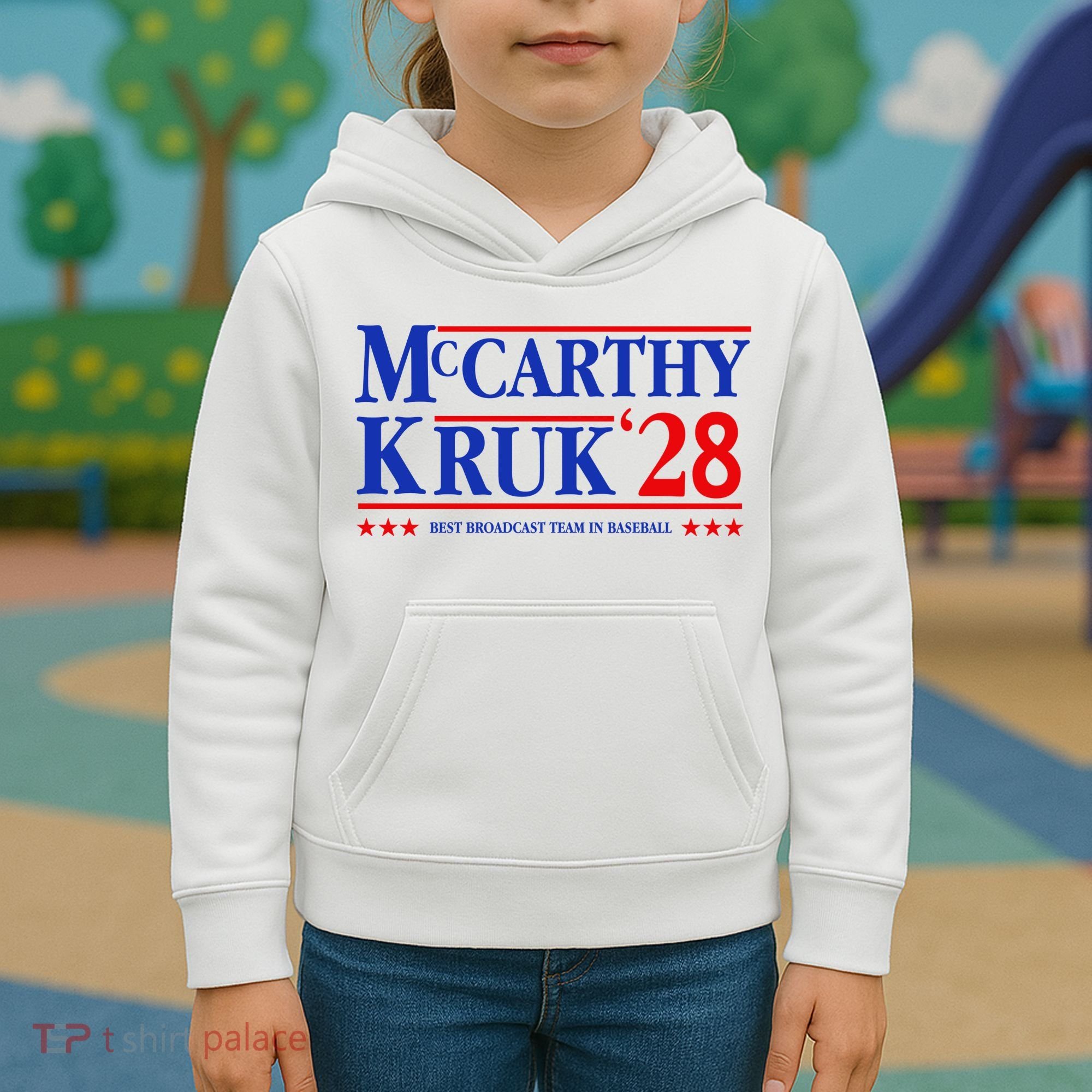 Mccarthy And Kruk 24 Best Broadcast Team In Baseball Kids Hoodie