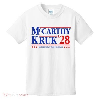 Mccarthy And Kruk 24 Best Broadcast Team In Baseball Kids T-Shirt