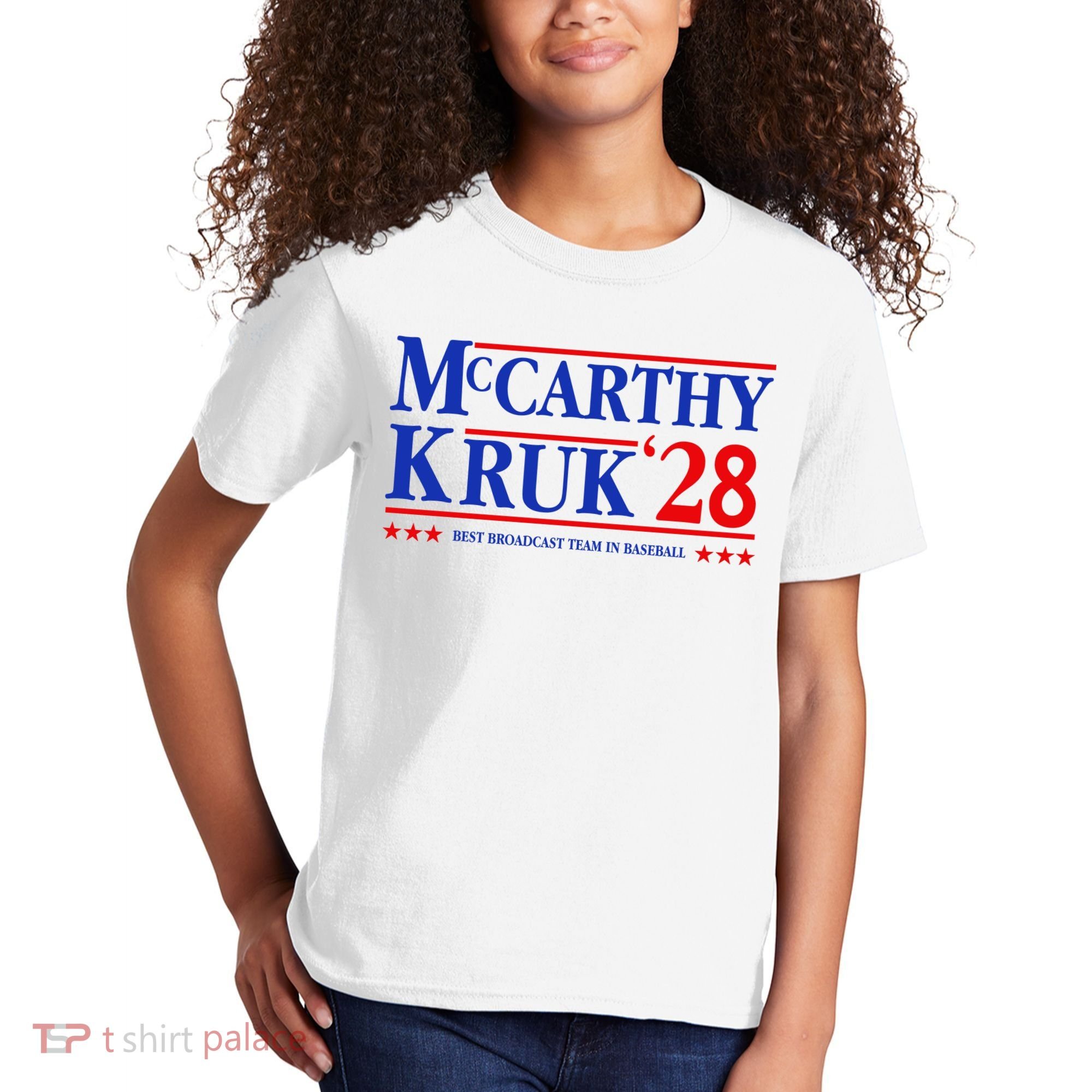 Mccarthy And Kruk 24 Best Broadcast Team In Baseball Kids T-Shirt