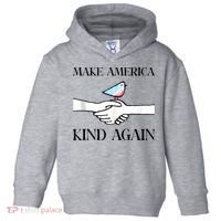 Make America Kind Again Toddler Hoodie thumb 0