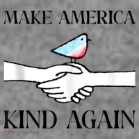 Make America Kind Again Toddler Hoodie thumb 2