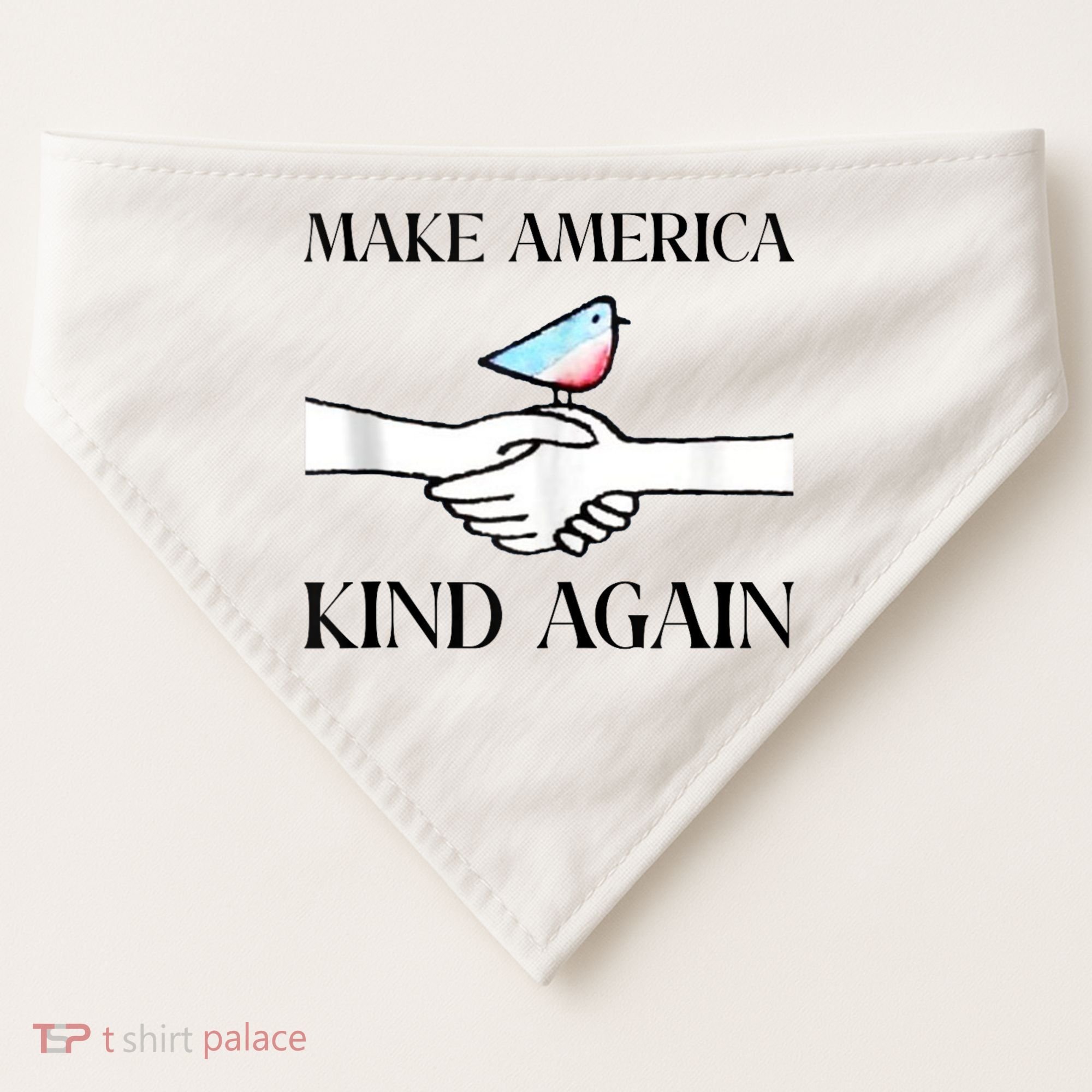 Make America Kind Again USA-Made Doggie Bandana