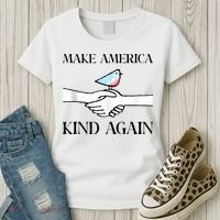 Make America Kind Again Women's T-Shirt thumb 3