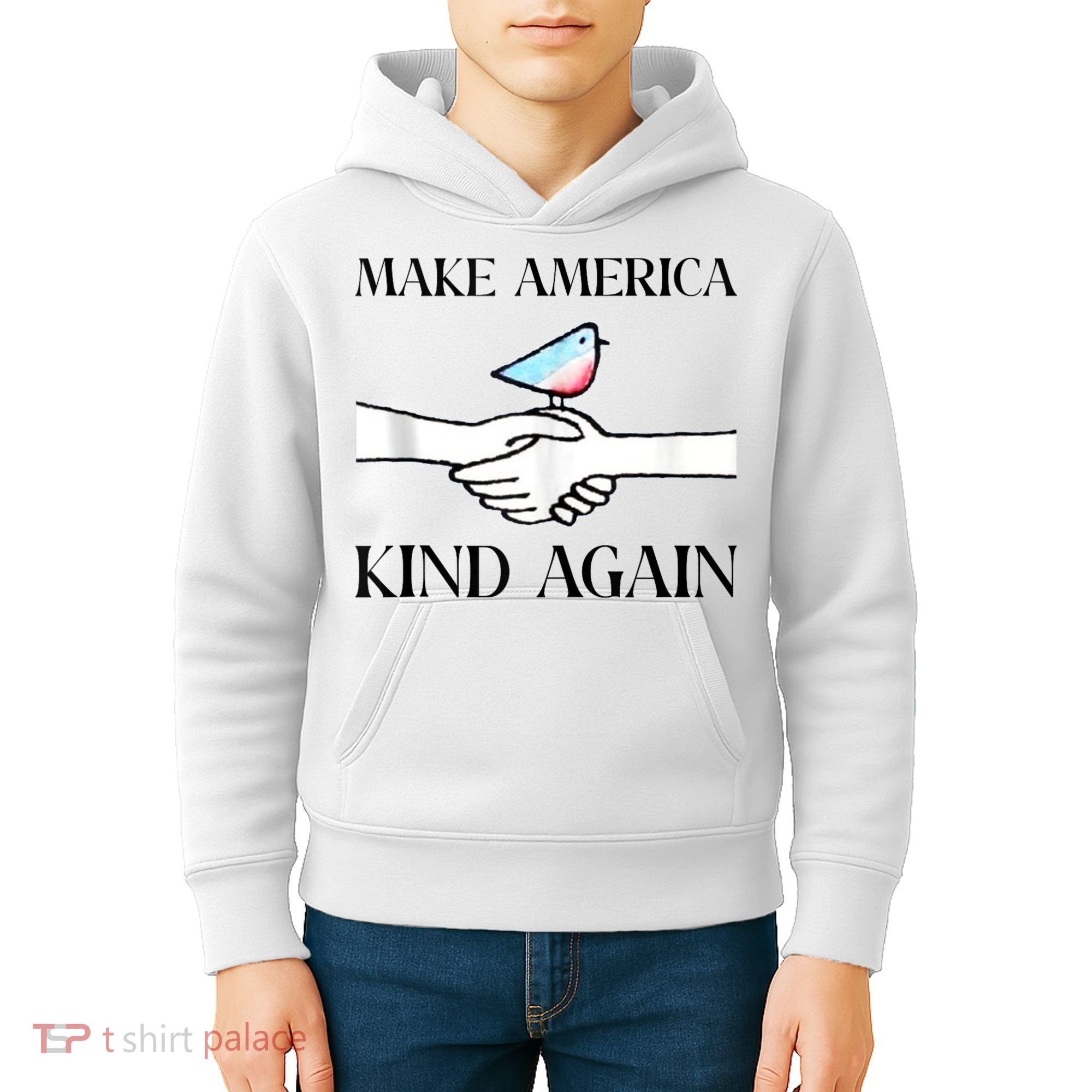 Make America Kind Again Kids Hoodie