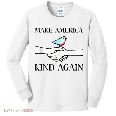 Make America Kind Again Kids Long Sleeve Shirt