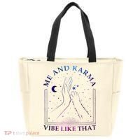 Me And Karma Vibe Like That Meet Me At Midnight Tote Bag thumb 0