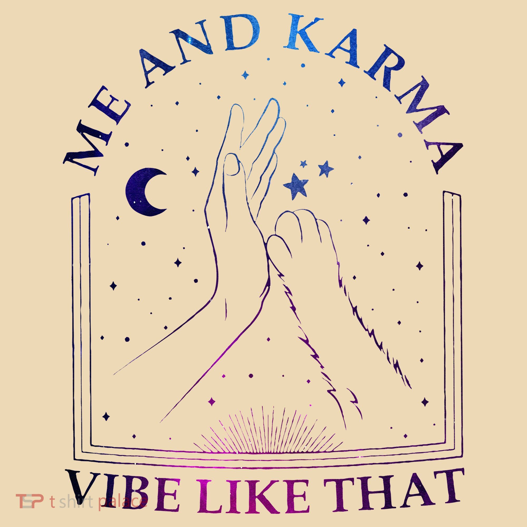 Me And Karma Vibe Like That Meet Me At Midnight Tote Bag