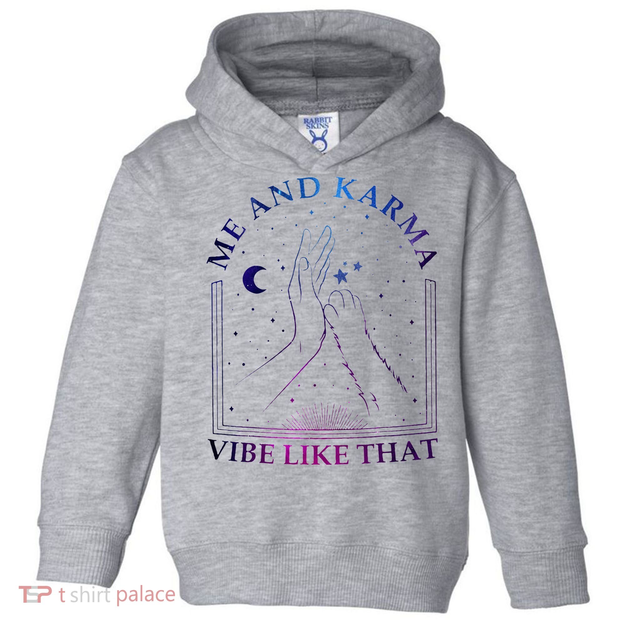 Me And Karma Vibe Like That Meet Me At Midnight Toddler Hoodie