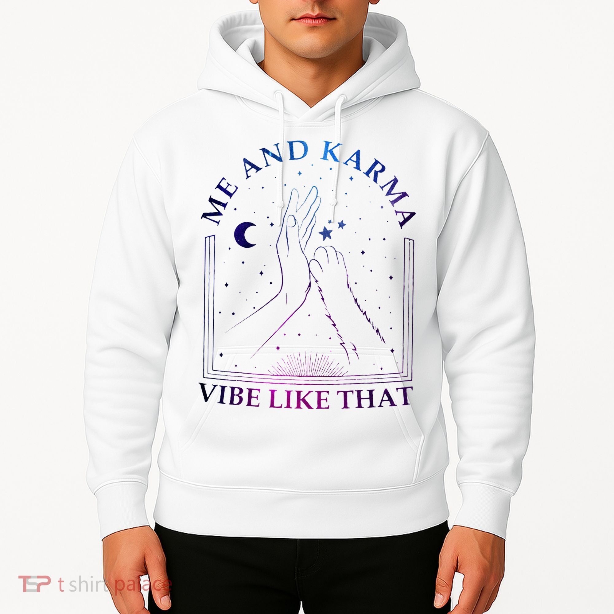 Me And Karma Vibe Like That Meet Me At Midnight Hoodie