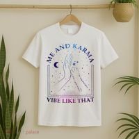 Me And Karma Vibe Like That Meet Me At Midnight T-Shirt thumb 2