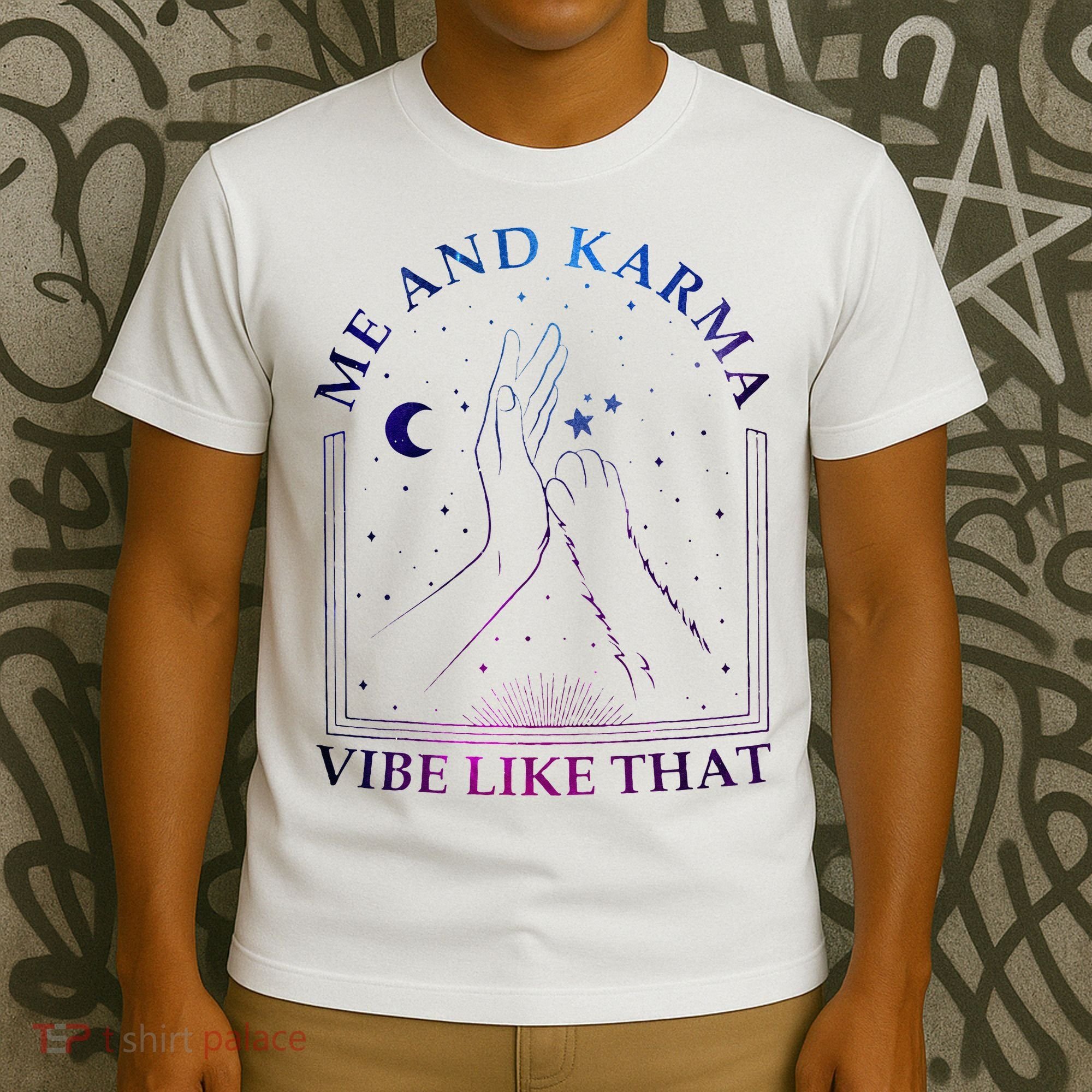 Me And Karma Vibe Like That Meet Me At Midnight T-Shirt