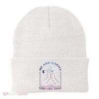 Me And Karma Vibe Like That Meet Me At Midnight Beanie thumb 0