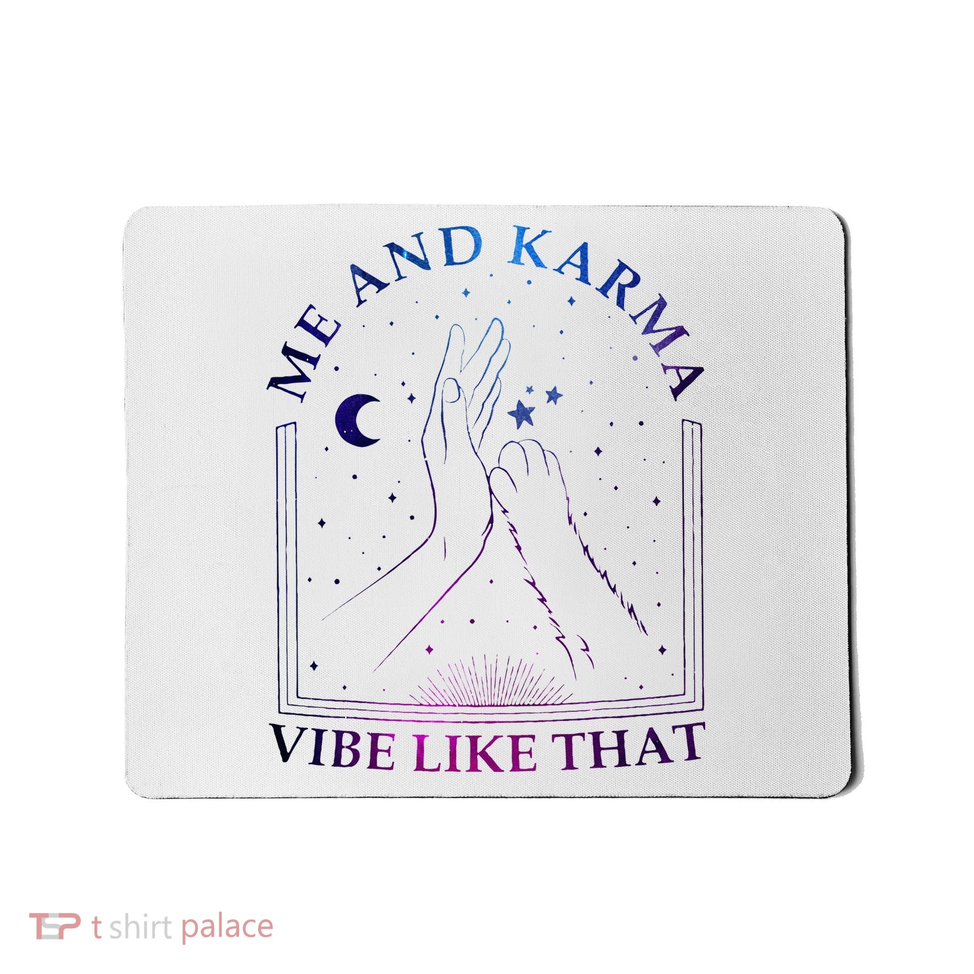 Me And Karma Vibe Like That Meet Me At Midnight Mousepad