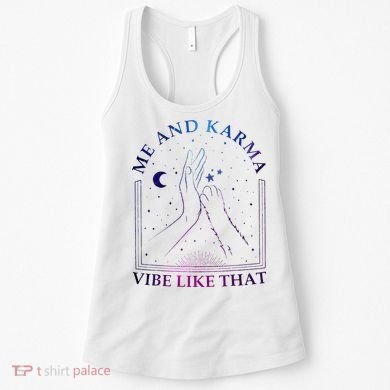 Me And Karma Vibe Like That Meet Me At Midnight Women's Tank Top