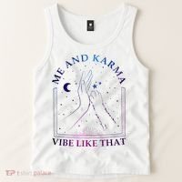 Me And Karma Vibe Like That Meet Me At Midnight Tank Top thumb 2
