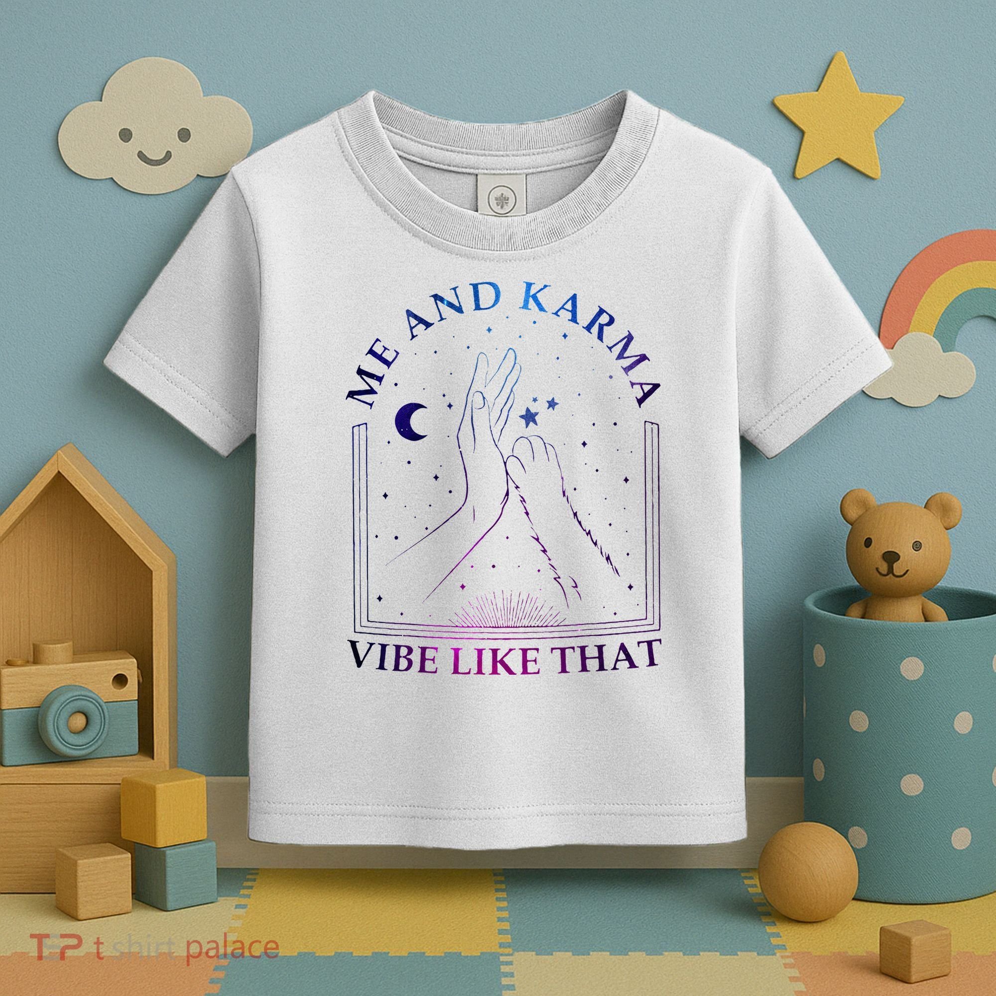 Me And Karma Vibe Like That Meet Me At Midnight Toddler T-Shirt
