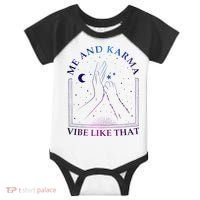Me And Karma Vibe Like That Meet Me At Midnight Infant Baby Jersey Bodysuit thumb 0