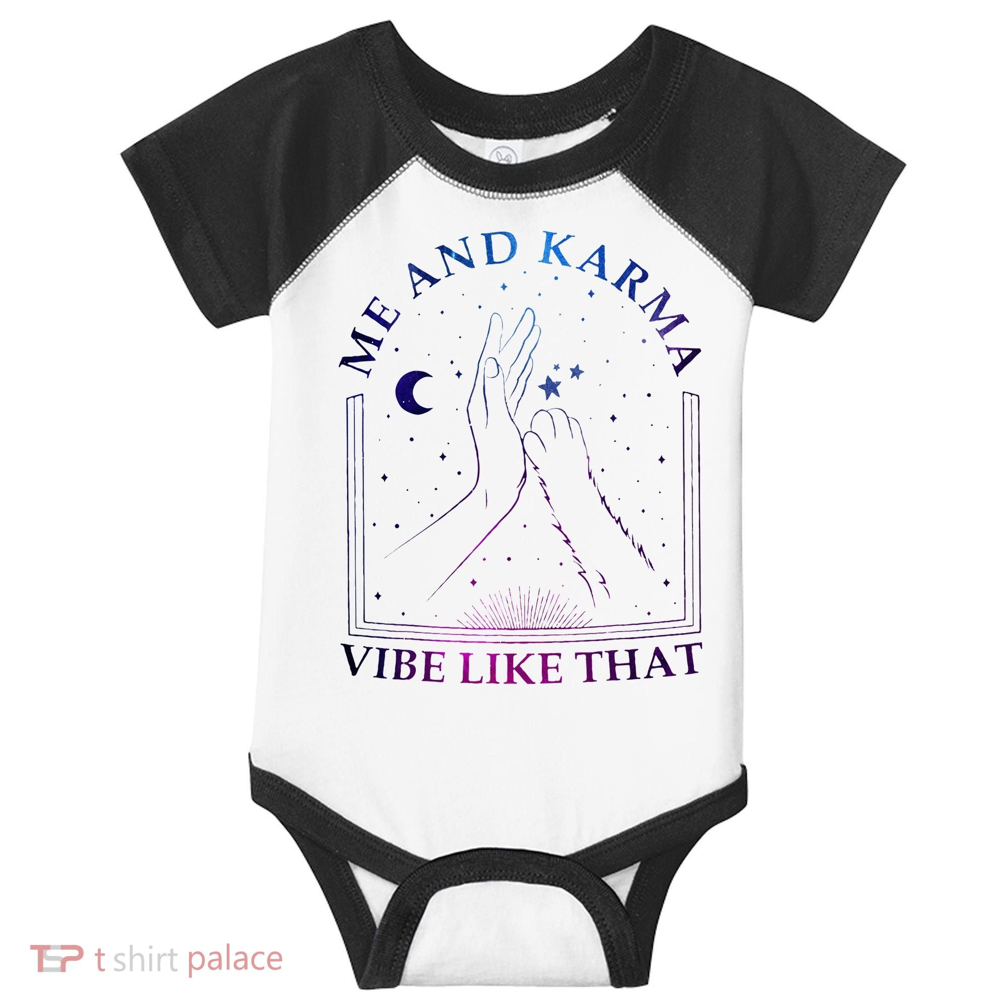 Me And Karma Vibe Like That Meet Me At Midnight Infant Baby Jersey Bodysuit