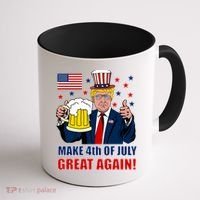 Make 4th Of July Great Again Coffee Mug thumb 1