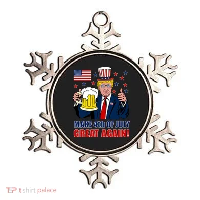 Make 4th Of July Great Again Ornament